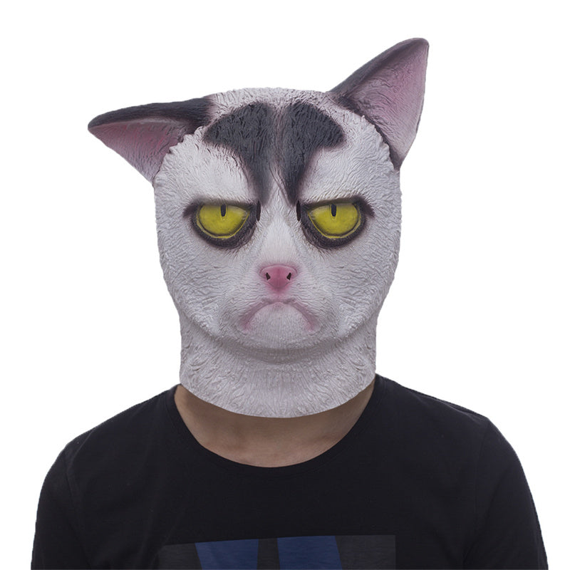 Halloween Latex Animal Headgear Performance Props