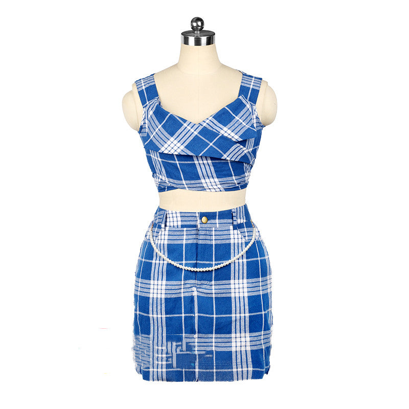 Grid Dance Costumes Campus Korean Dance Performance