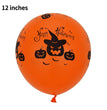Halloween Balloons 12 Inch Printed Latex