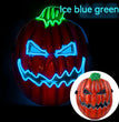 Halloween Party Ball Pumpkin Head Horror LED Luminous
