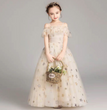 Princess Dress Girl Puffy Flower Piano Costumes