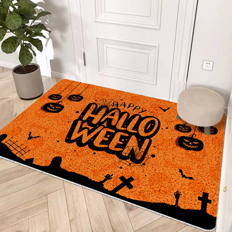 Creative Printing Halloween Home Non-slip Mat