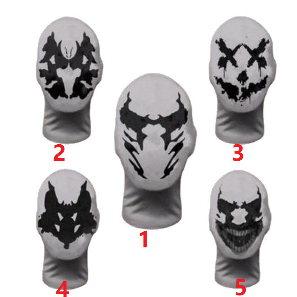 New Temperature Change Ink Halloween Day Party Cloth Mask