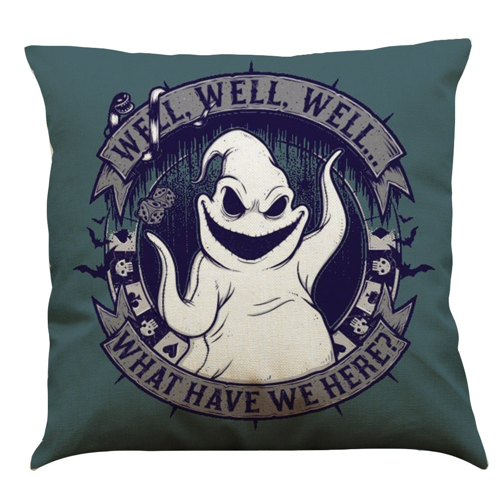 Halloween Cotton Linen Sofa Car Cushion Pillowcase