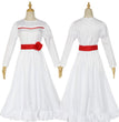 Halloween Horror White Dress Cosplay Costume