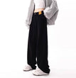 Black Oversized Jeans Women's High Waist Wide Leg