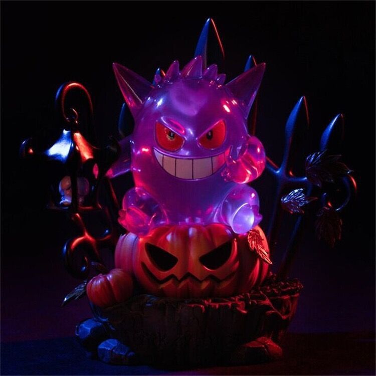 Halloween Pumpkin Lantern Sculpture Resin Crafts Ornaments