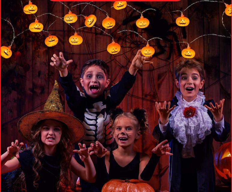 Halloween Decoration Pumpkin Lantern Led Lantern String Light