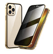 Privacy-proof Magneto Phone Case Double Sided Metal Frame