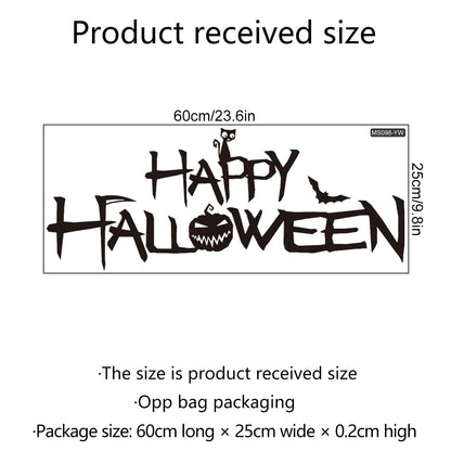 Pumpkin Halloween Decorative Wall Stickers