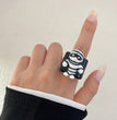 Halloween Knuckle Ring Pumpkin Bat Ghost Festival