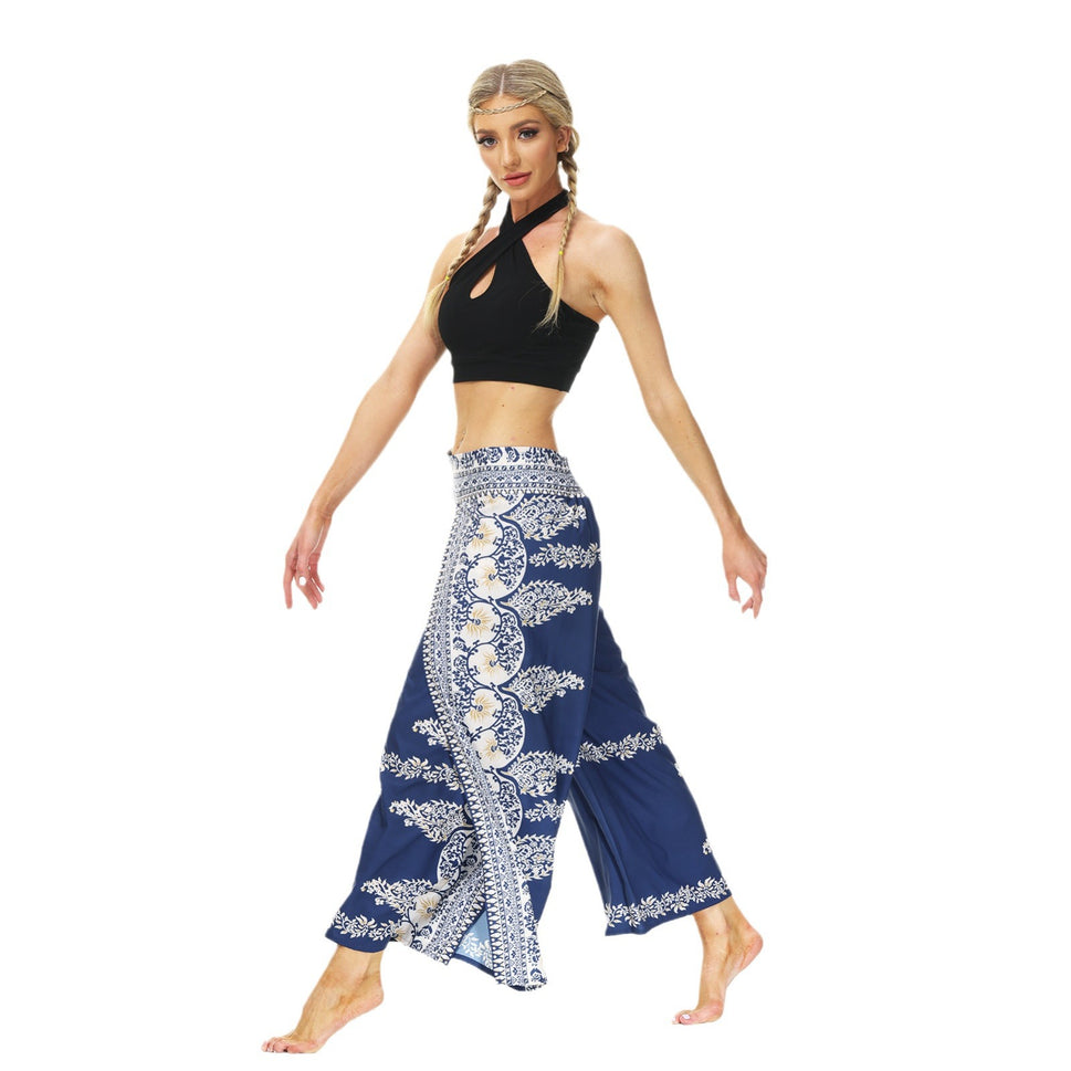 Yoga Pants Women's High Waist Wide Leg Pants