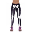 Digital Printed Sports Pants Zombie Bride Tight Elastic Pants