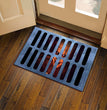 3D Plaid Floor Mat Halloween Clown Door Mat Sewer
