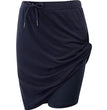 Lace-up Solid Skirt Two Layers