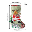 Linen Christmas Tree Gift Bag Ornaments