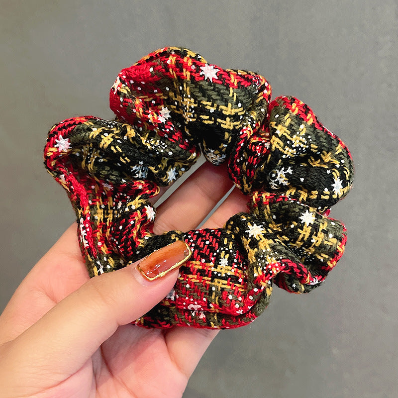 Women's Fashion Simple Halloween Large Intestine Hair Ring