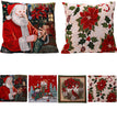 Christmas Square Pillow Cover Home Christmas Decorations