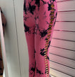 Sports Breathable Quick-drying Side Hollow Tie-dye Yoga Pants