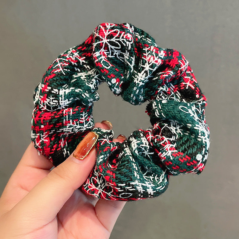 Women's Fashion Simple Halloween Large Intestine Hair Ring