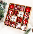 Christmas Tree Decorations Pendant Color Glossy Christmas Ball