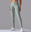 European And American Seamless Knitted Yoga Pants