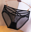 Women's Mesh Lace Low Waist Briefs