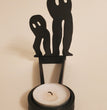 Halloween Funny Candle Holder Desktop Furnishings Ornaments