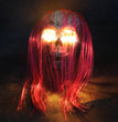 Halloween Decorative Skeleton Hand Halloween Garden Decoration Props LED Light-emitting Ghost Hand Skull Hand Plug Light