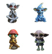 Halloween Garden Decoration Alien Statue Garden Garden Garden Decoration