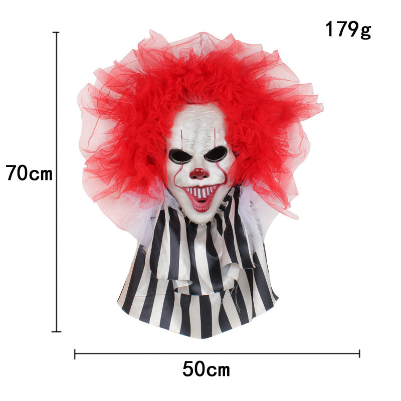 Halloween Horror Clown Garland Door Hanging