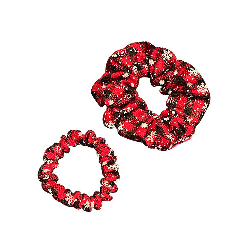 Women's Fashion Simple Halloween Large Intestine Hair Ring