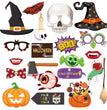 Halloween Party Decoration Photo Props Skull Pumpkin