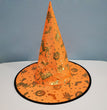 Witch Hat Halloween Black Polyester Ball Dress Up