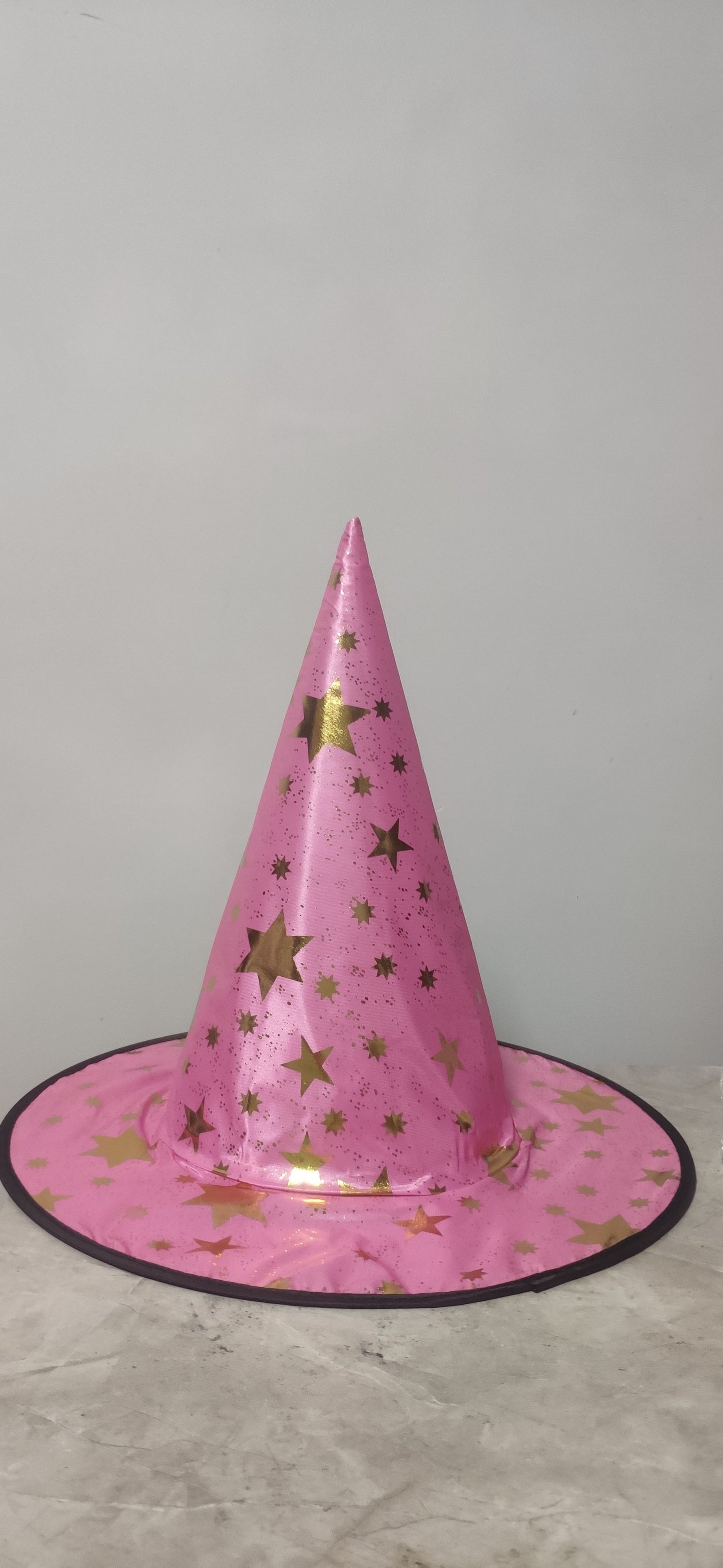 Witch Hat Halloween Black Polyester Ball Dress Up