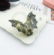 Bat Barrettes Halloween Funny Girl