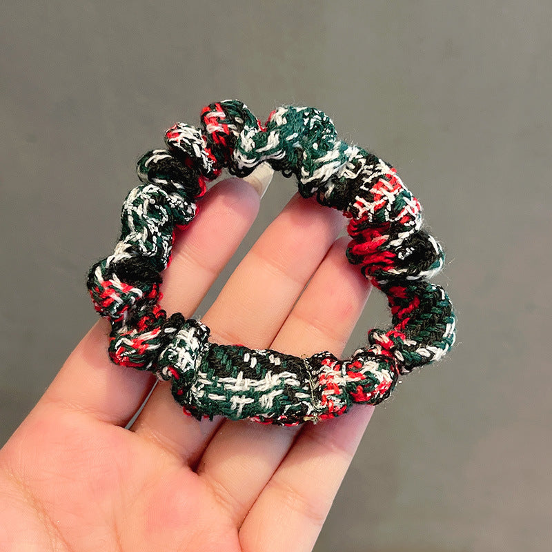 Women's Fashion Simple Halloween Large Intestine Hair Ring