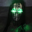 Halloween Decorative Skeleton Hand Halloween Garden Decoration Props LED Light-emitting Ghost Hand Skull Hand Plug Light