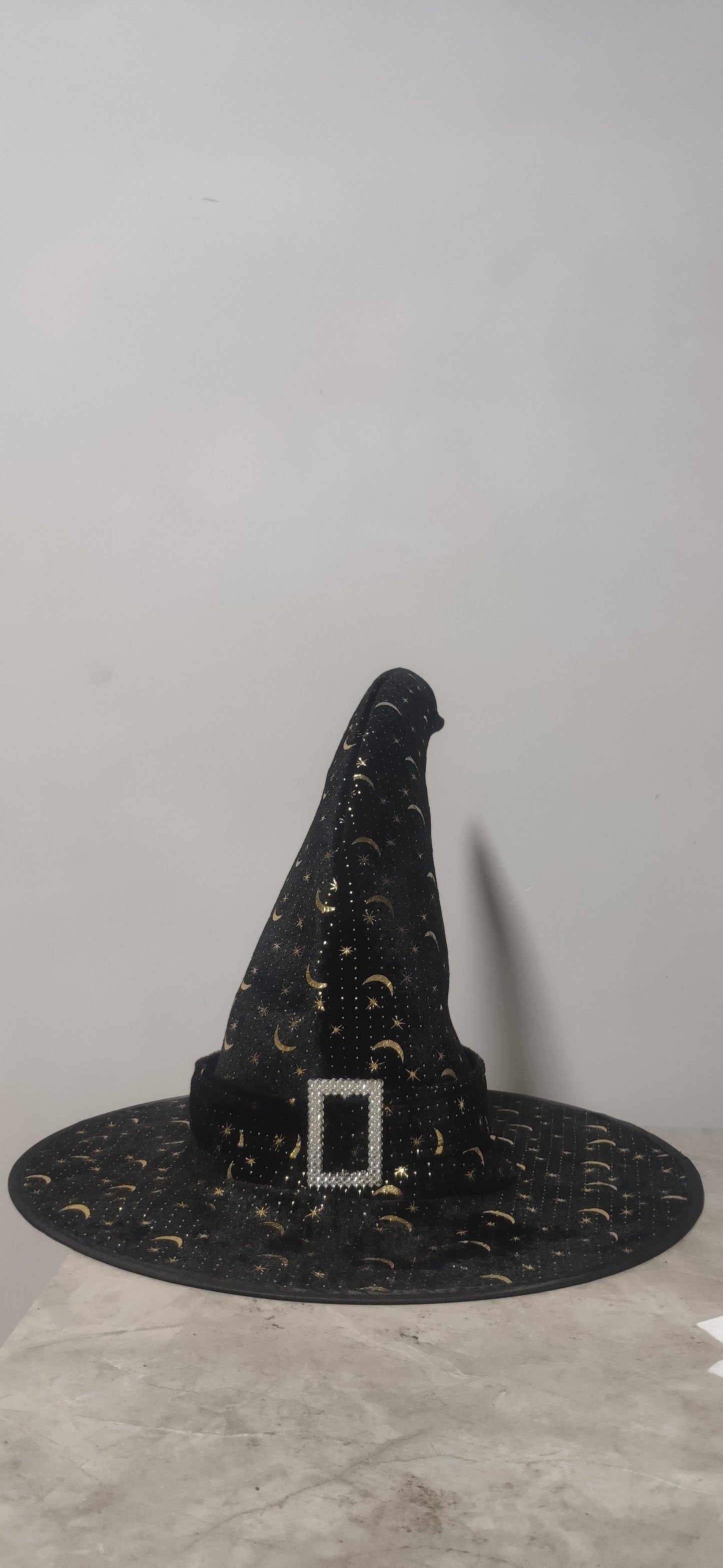 Witch Hat Halloween Black Polyester Ball Dress Up