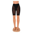 Women's Fashion Skinny Mesh See-through Stitching Pants