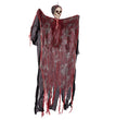 Halloween Hanging Ghost Pendant Dyed Blood Horror Skull Pendants For Halloween Party Patio Lawn Window House Decoration