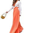 Women's Fashion Pleated Long Wide-leg Pants