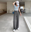 Women's Wide-leg Design Pants Spring And Autumn High Waist Draping