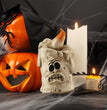 Pumpkin Head Ghost Halloween Scene Decoration Ornaments