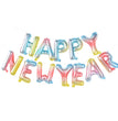 2024 Happy New Year Aluminum Balloon 16-inch Happynewyear