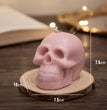 Halloween Skull Aromatherapy Candle Handmade
