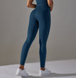 Women's Fashion Seamless Knitted Hip High Waist Belly Contracting Yoga Pants