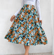Women's Casual Leopard Print Simple Slim Skirt