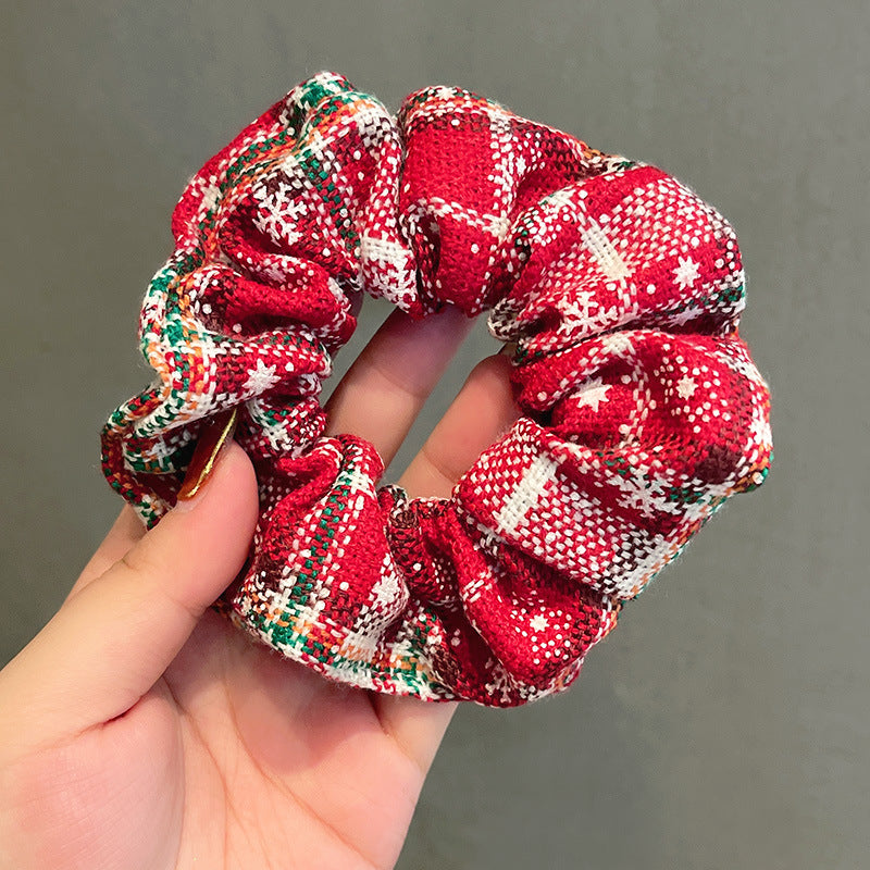 Women's Fashion Simple Halloween Large Intestine Hair Ring