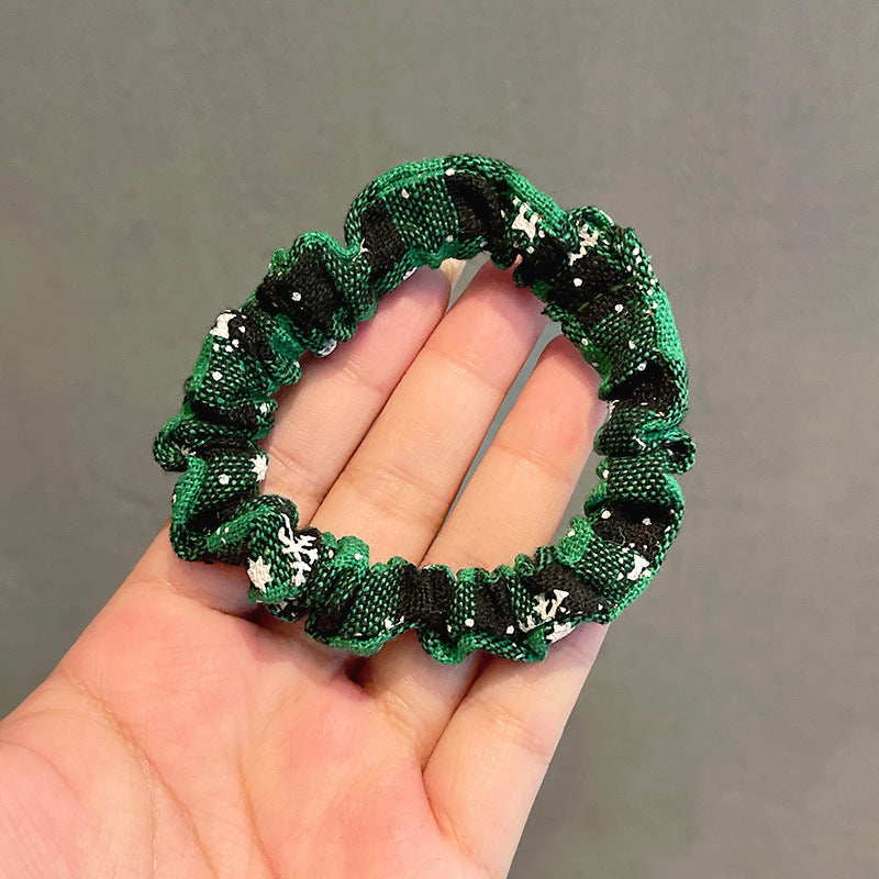 Women's Fashion Simple Halloween Large Intestine Hair Ring